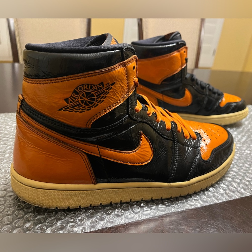 Nike Air Jordan 1 High Retro OG Shattered Backboard Sneaker Shoes Size US 11 - Picture 4 of 14